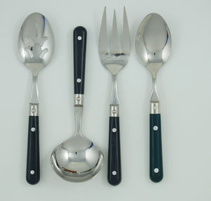 LePrix 4-Piece Hostess Set in Hunter Green