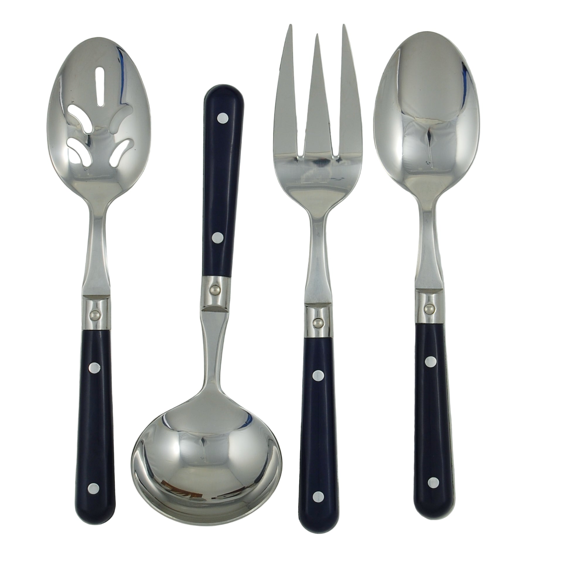 LePrix 4-Piece Hostess in Navy Blue