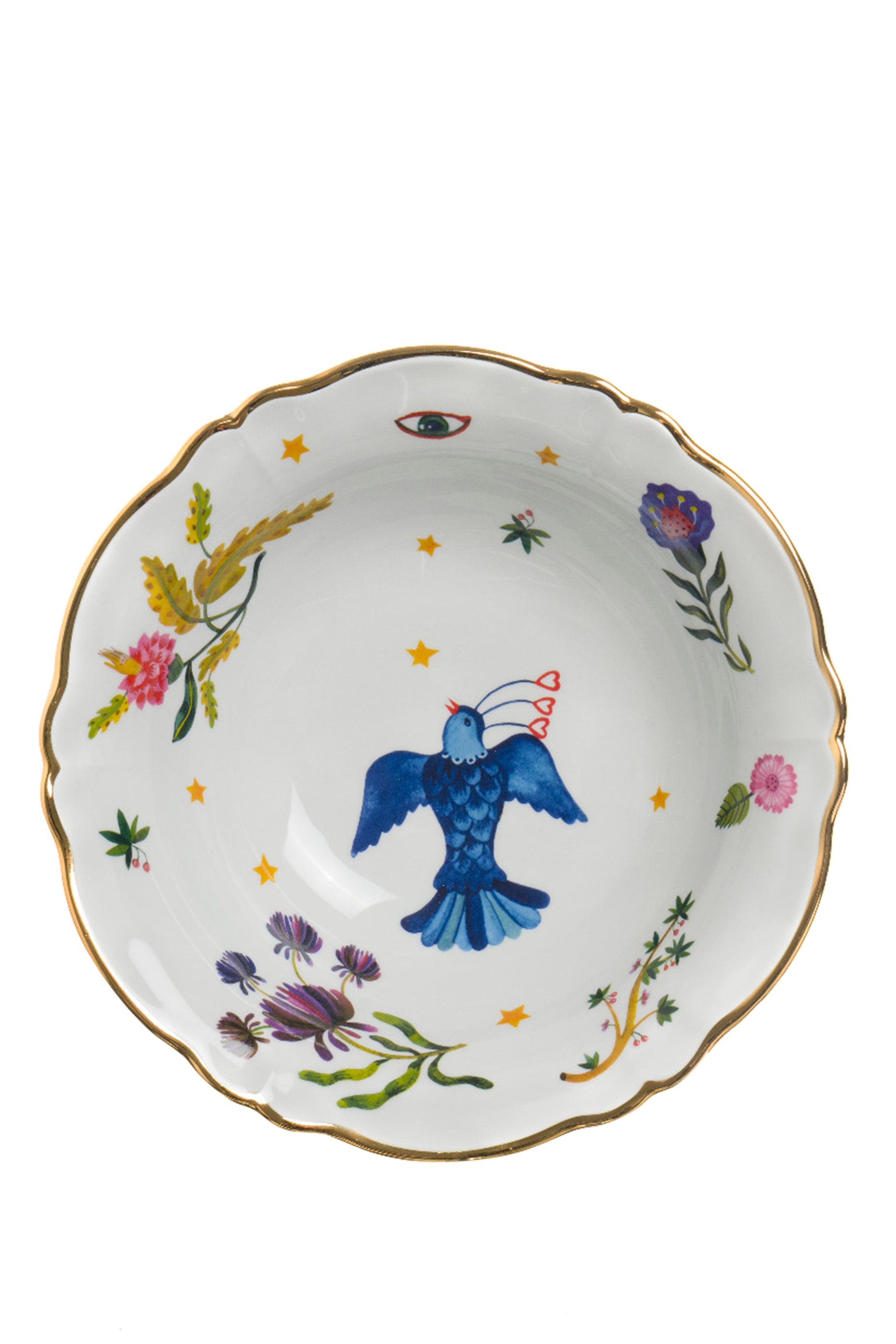 Bitossi Floral Salad Bowl