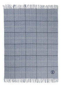 Windowpane Plaid Throw