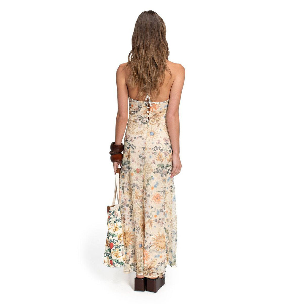 Nader Sari Dress in Multicolor