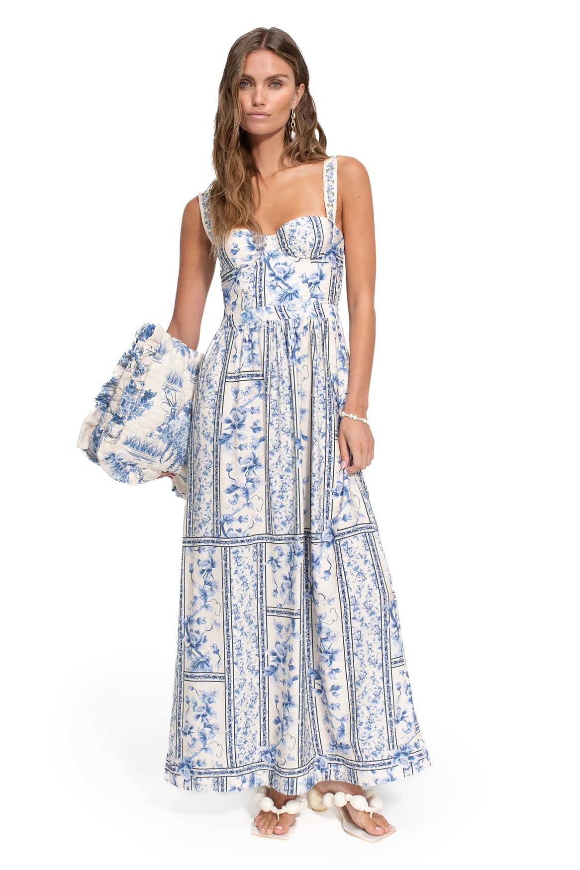 Nader Marcia Dress in White