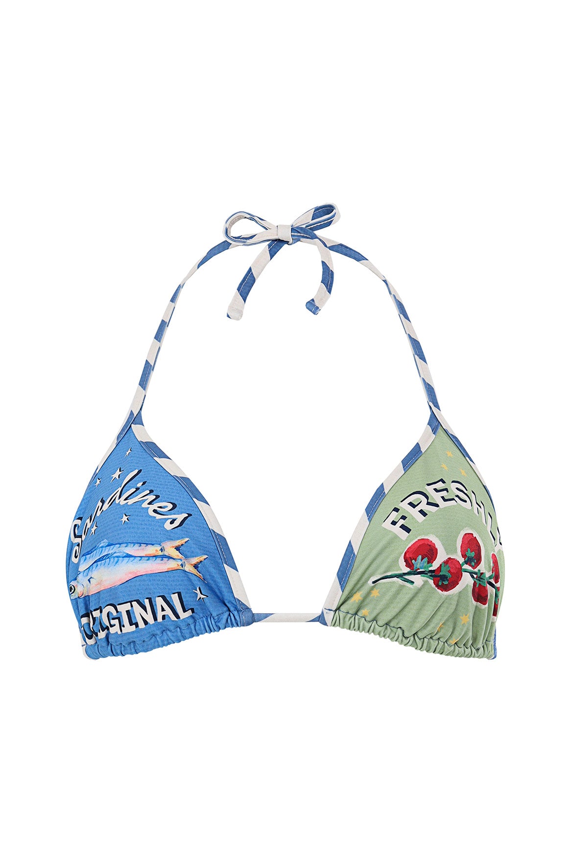 Ludovica Bikini Top in Multi