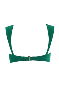 Malory Bikini Top in Green