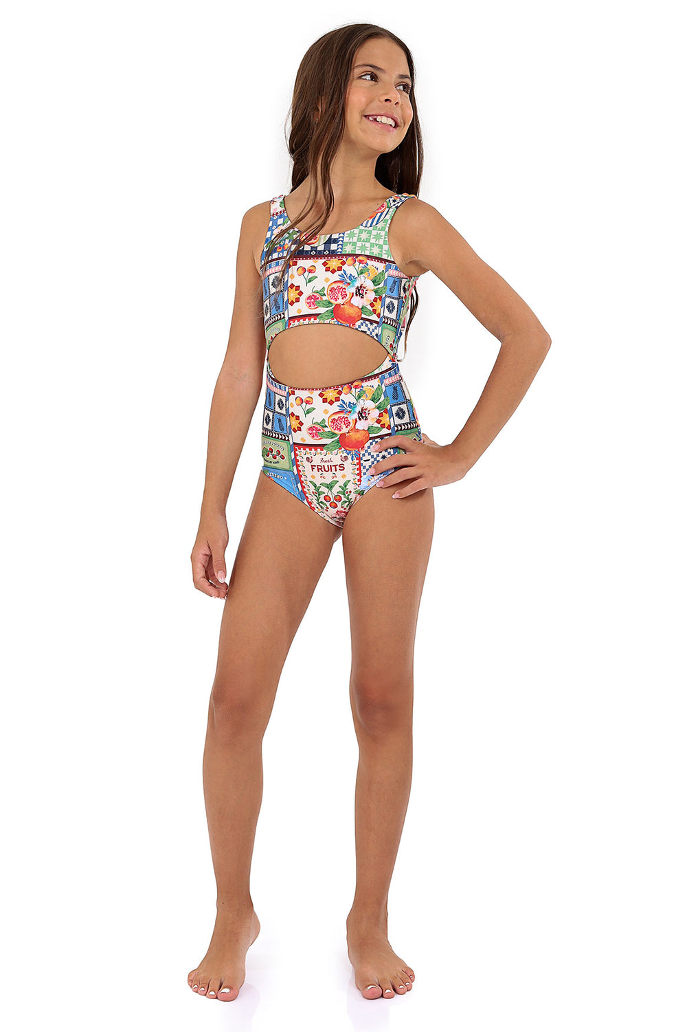 Ame Kids’ One-Peice Swimsuit in Multi