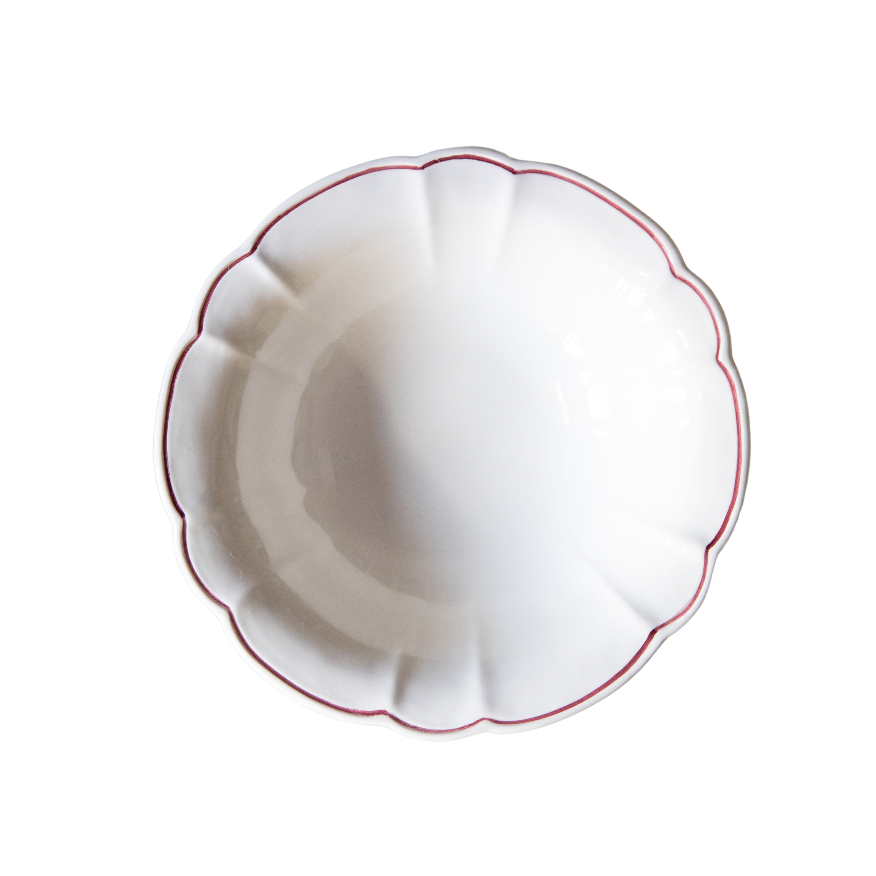 Romilly Salad Bowl, Red - Skye McAlpine Tavola