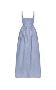 Barbara Maxi Dress in Navegante