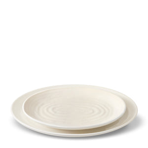 Allette Nested Dishes, Set of 2 in Cream