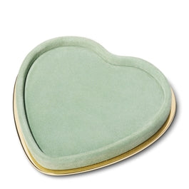 Valentina Suede Heart Tray