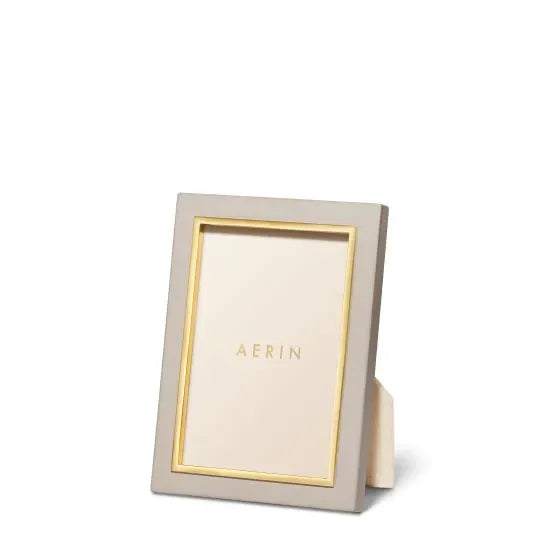 Aerin Varda Lacquer Frame in Taupe, 4 x 6