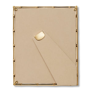 Ava Bamboo Frame in Gold, 8 x 10"