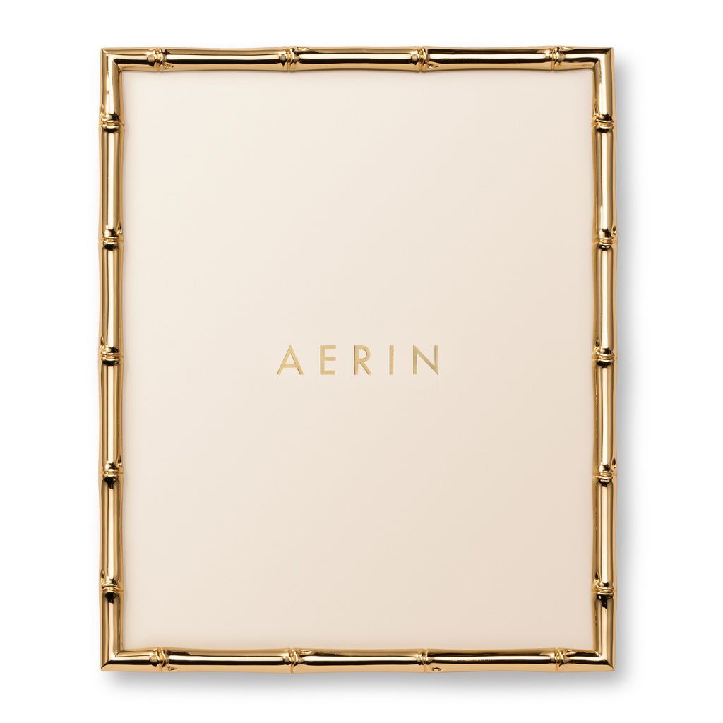 Ava Bamboo Frame in Gold, 8 x 10"