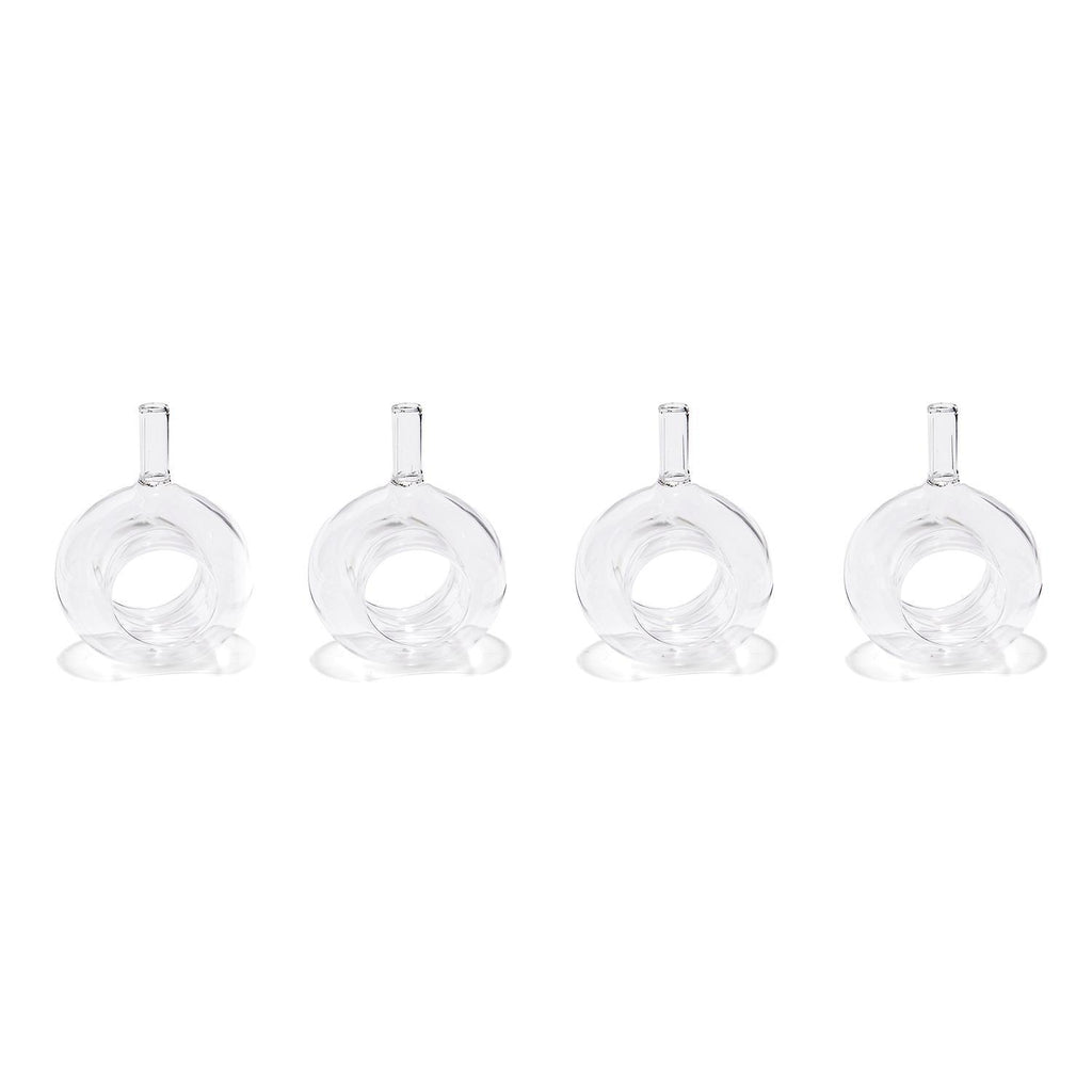 Siting Pretty Vase Napkin Ring, Set of 4