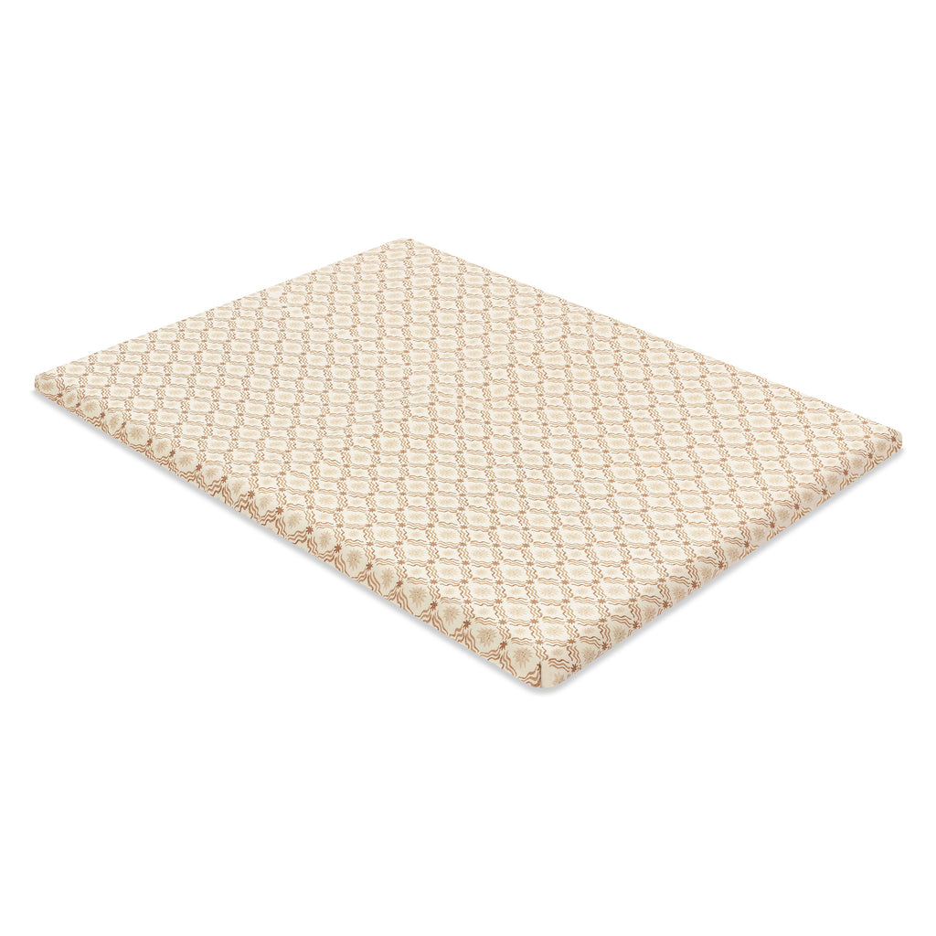 All-Stages® Midi Crib Sheet in GOTS Certified Organic Brushed Cotton by Nate Berkus in Autumn Star