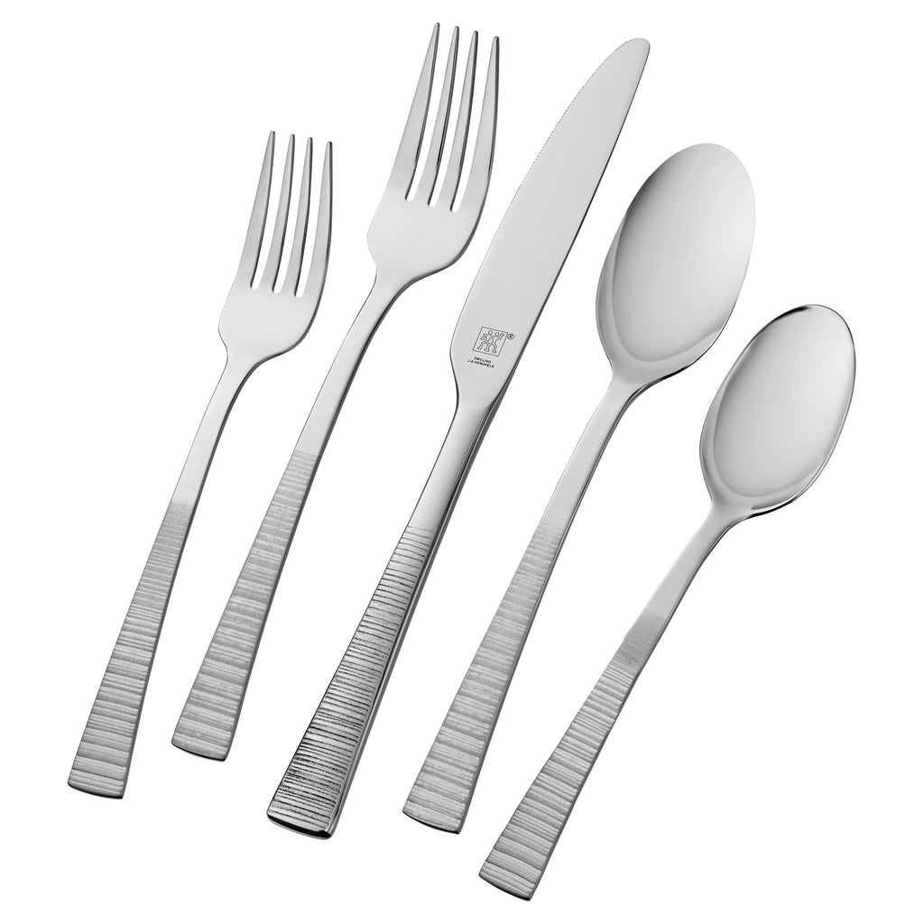 Kingwood 42-pc 18/10 Stainless Steel Flatware Set