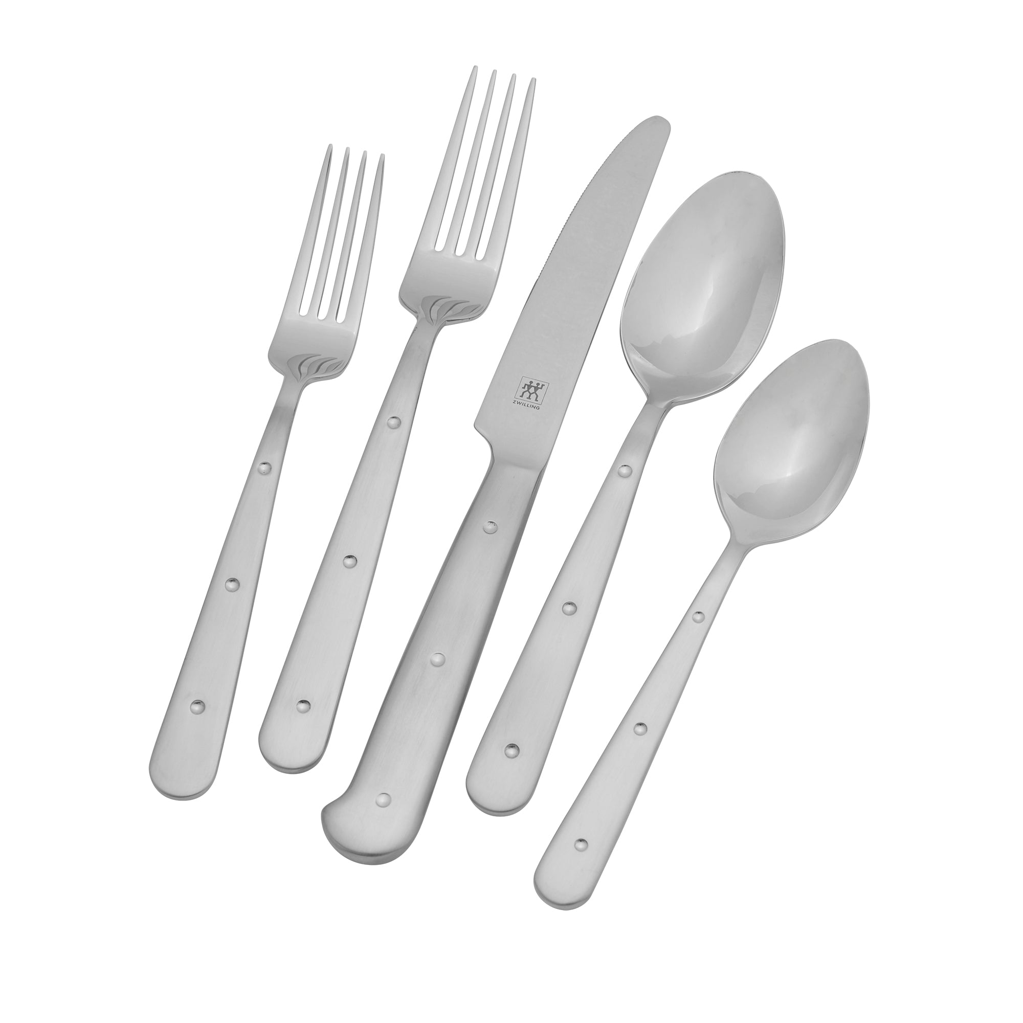 Porterhouse 45-pc 18/10 Stainless Steel Flatware Set