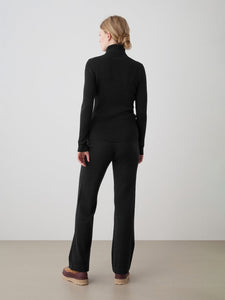 Geilo Belted Pant in Black