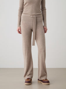 Geilo Belted Pant in Sand