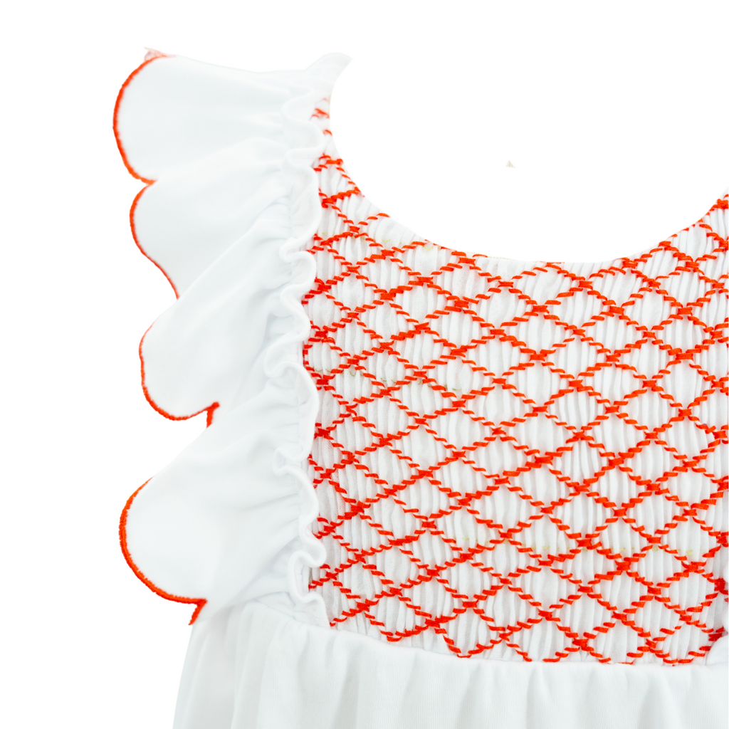 Annie Girl Set in Red Stripes