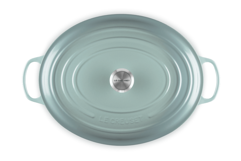 Signature Oval Dutch Oven in Sea Salt 15.5 qt.