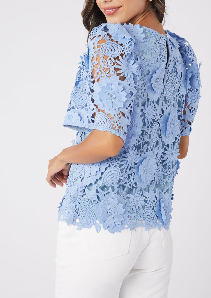 Song of offers Style Earnest Top in Cornflower Blue XXS