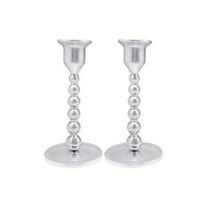 Pearled Candlestick Set