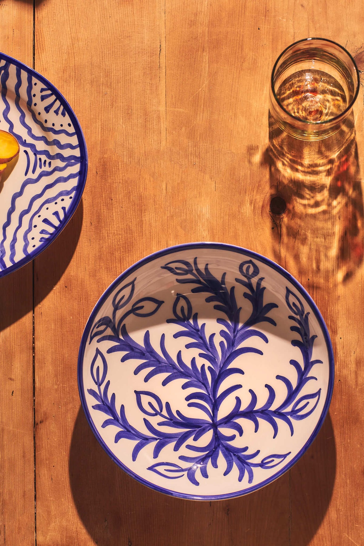 Blue Vina Large Bowl