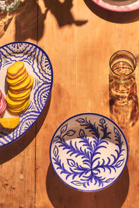 Large Blue Platter