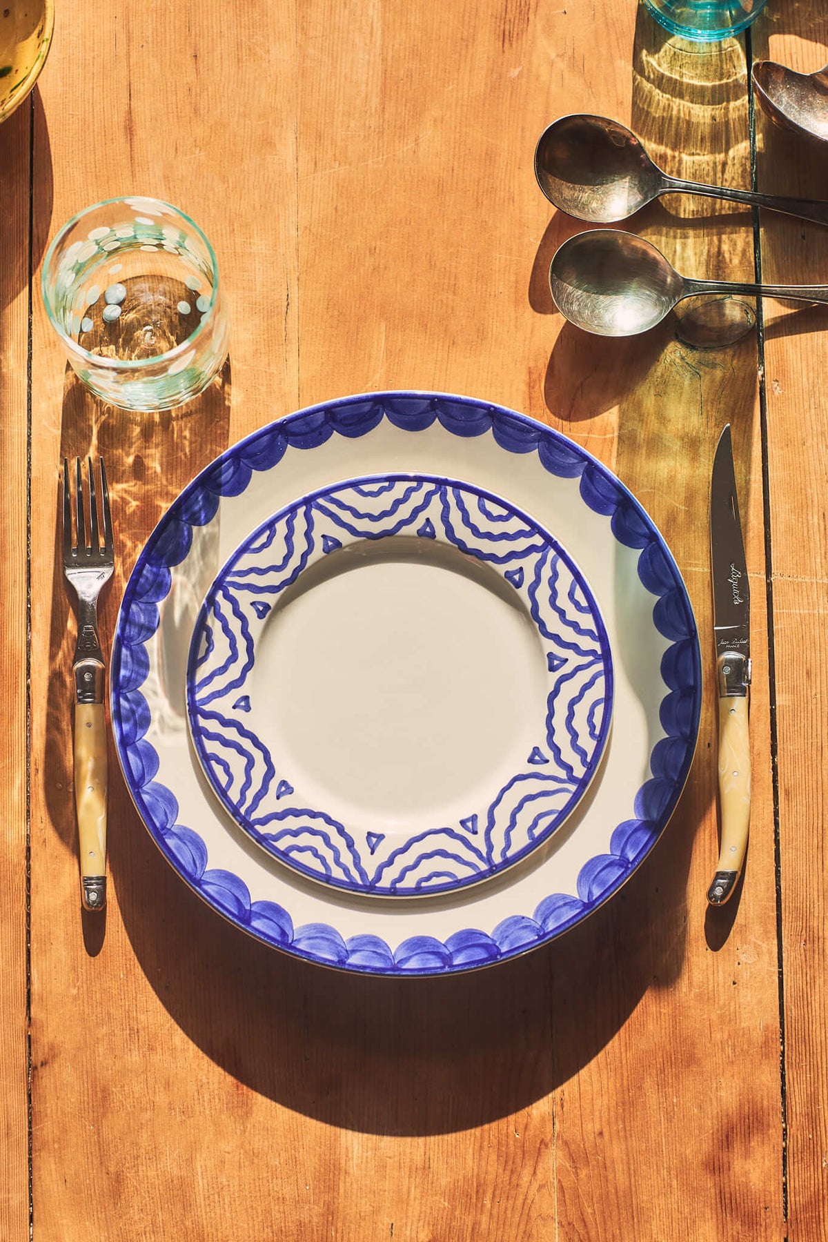 Blue Tabla Side Plate
