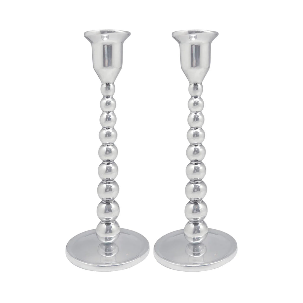 Pearled Candlestick Set
