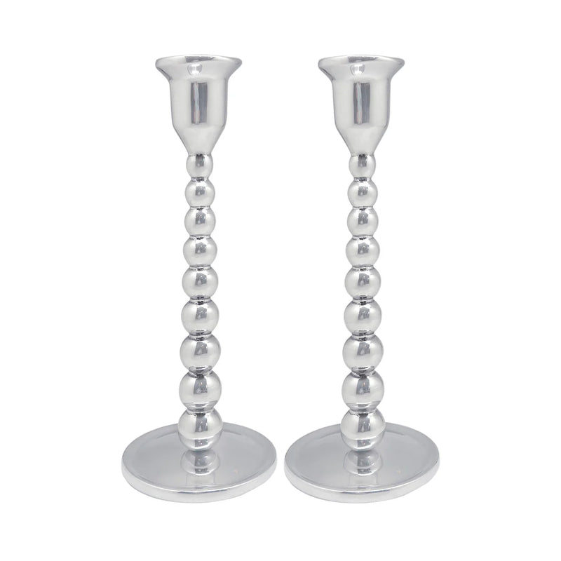 Pearled Candlestick Set