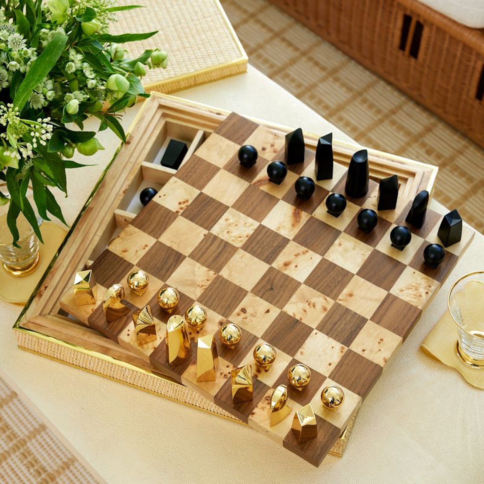 Colette Cane Chess Set