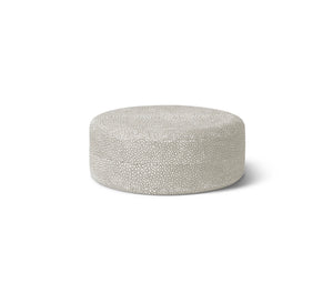 Shagreen Coasters in Dove, Set of 4