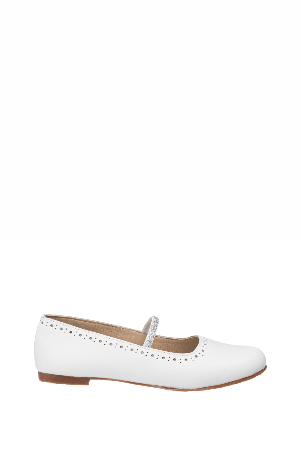 Luxury Leather Ballerina Shoes for Little Girls for special events
