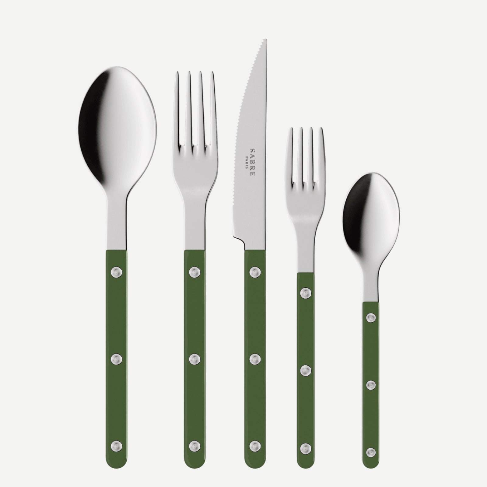 5 piece flatware set