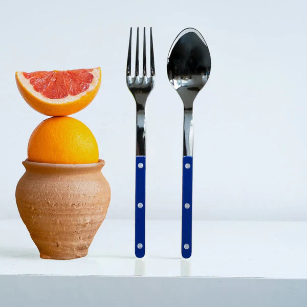 Bistro Serving Set in Light Navy