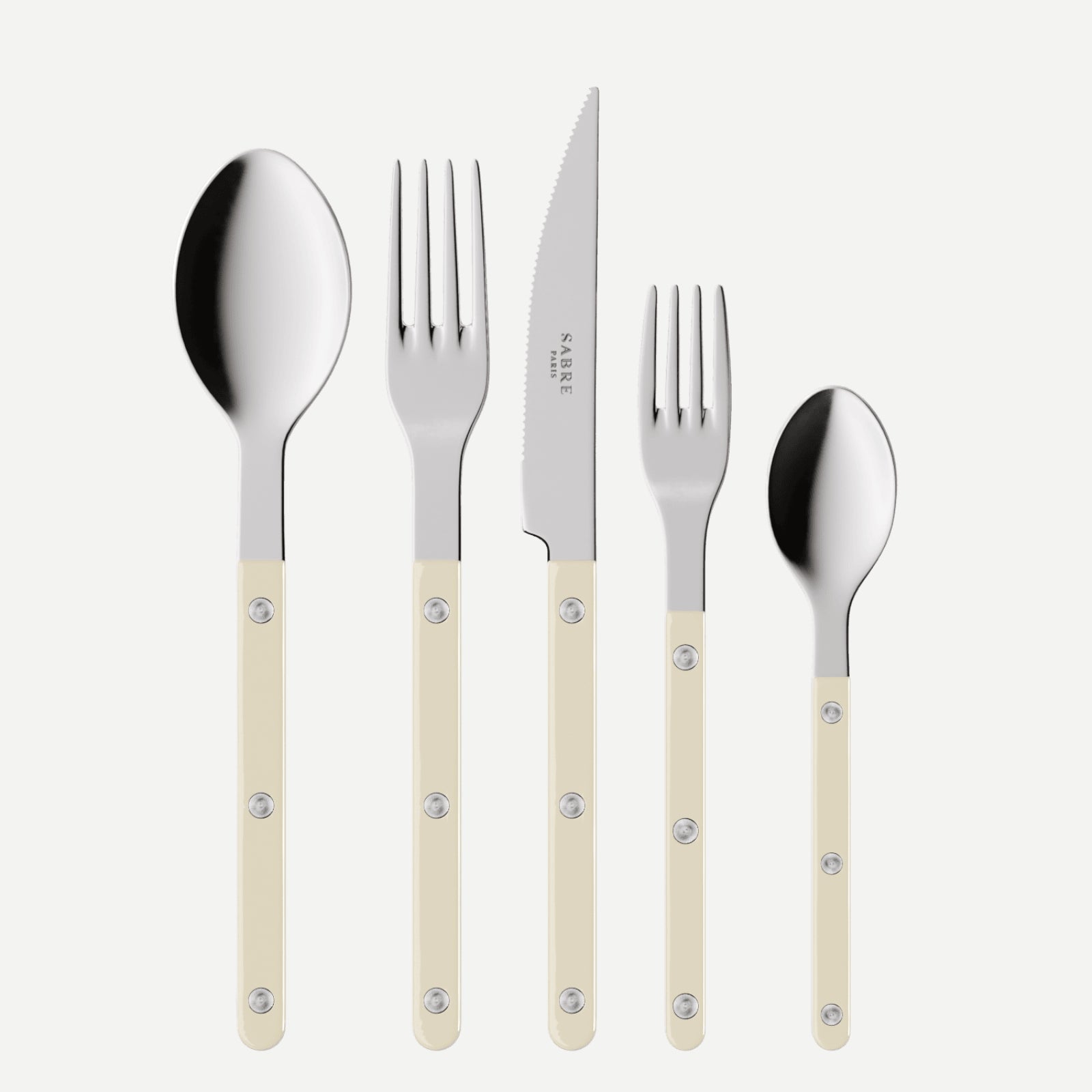 Bistro Ivory 20-Piece Flatware Set