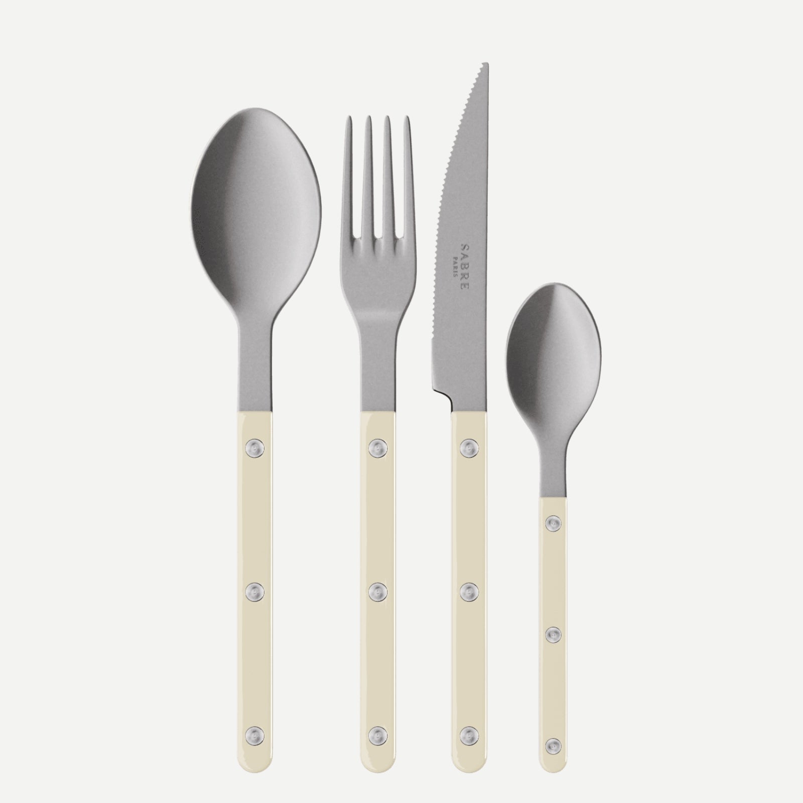 Bistrot Vintage Solid (4pc / Ivory / Vintage)