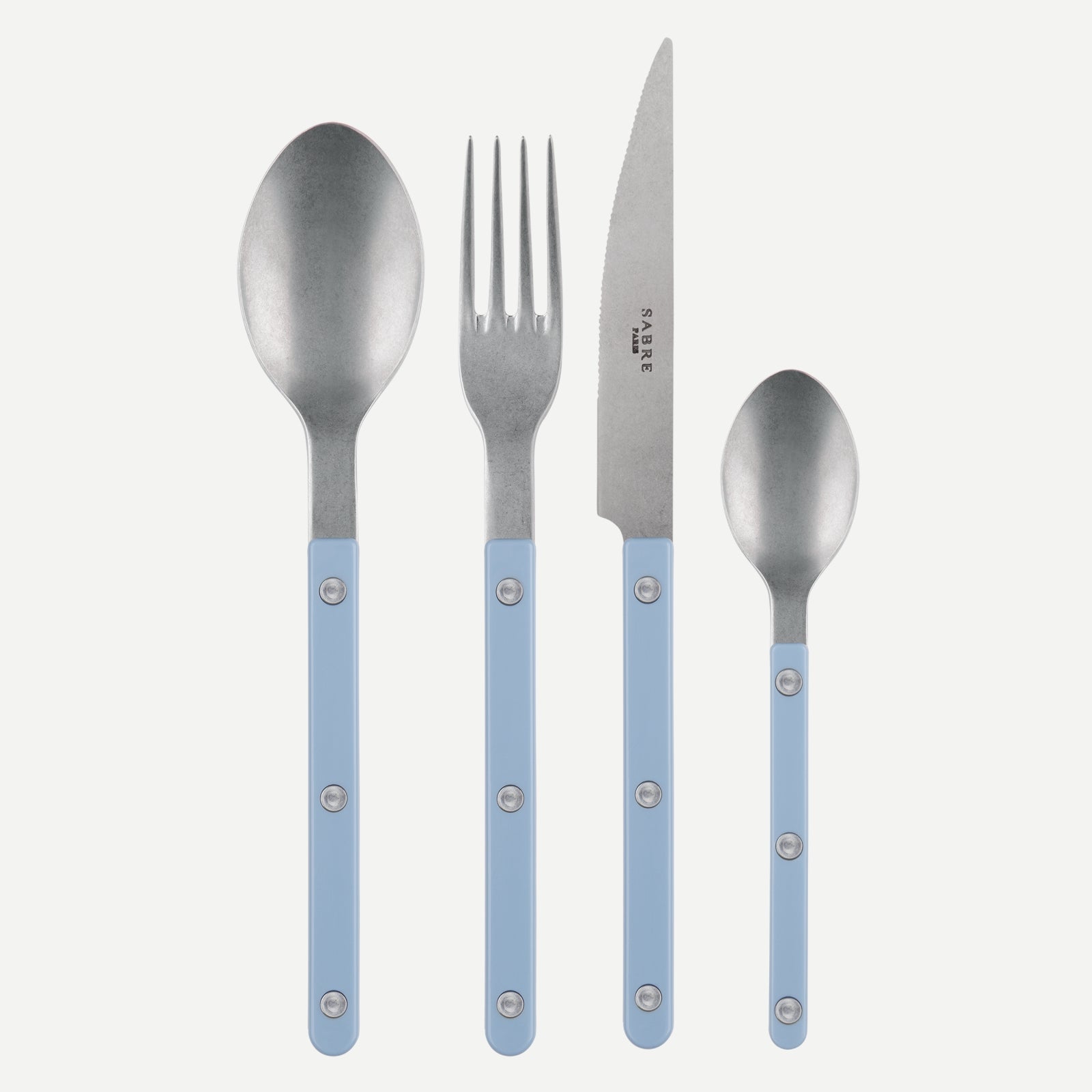 Bistrot Vintage Pastel blue, Set of 4