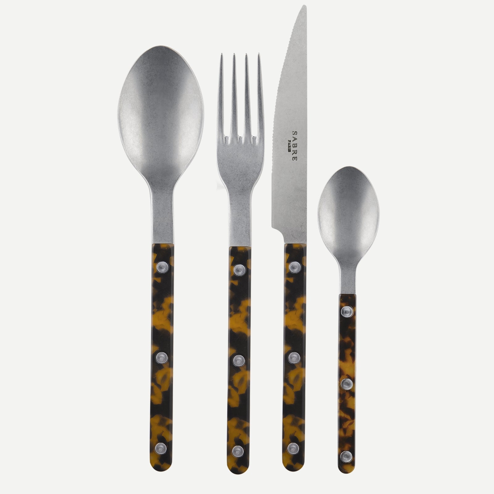 Bistrot Vintage Tortoise, 24 Pieces