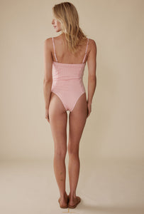 The Ines One Piece in Primrose Plaid