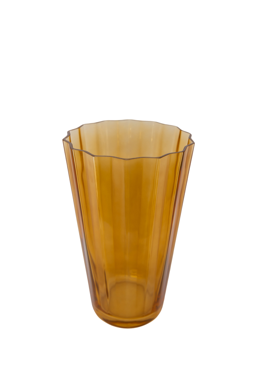 Estelle Colored Sunday Vase in Butterscotch