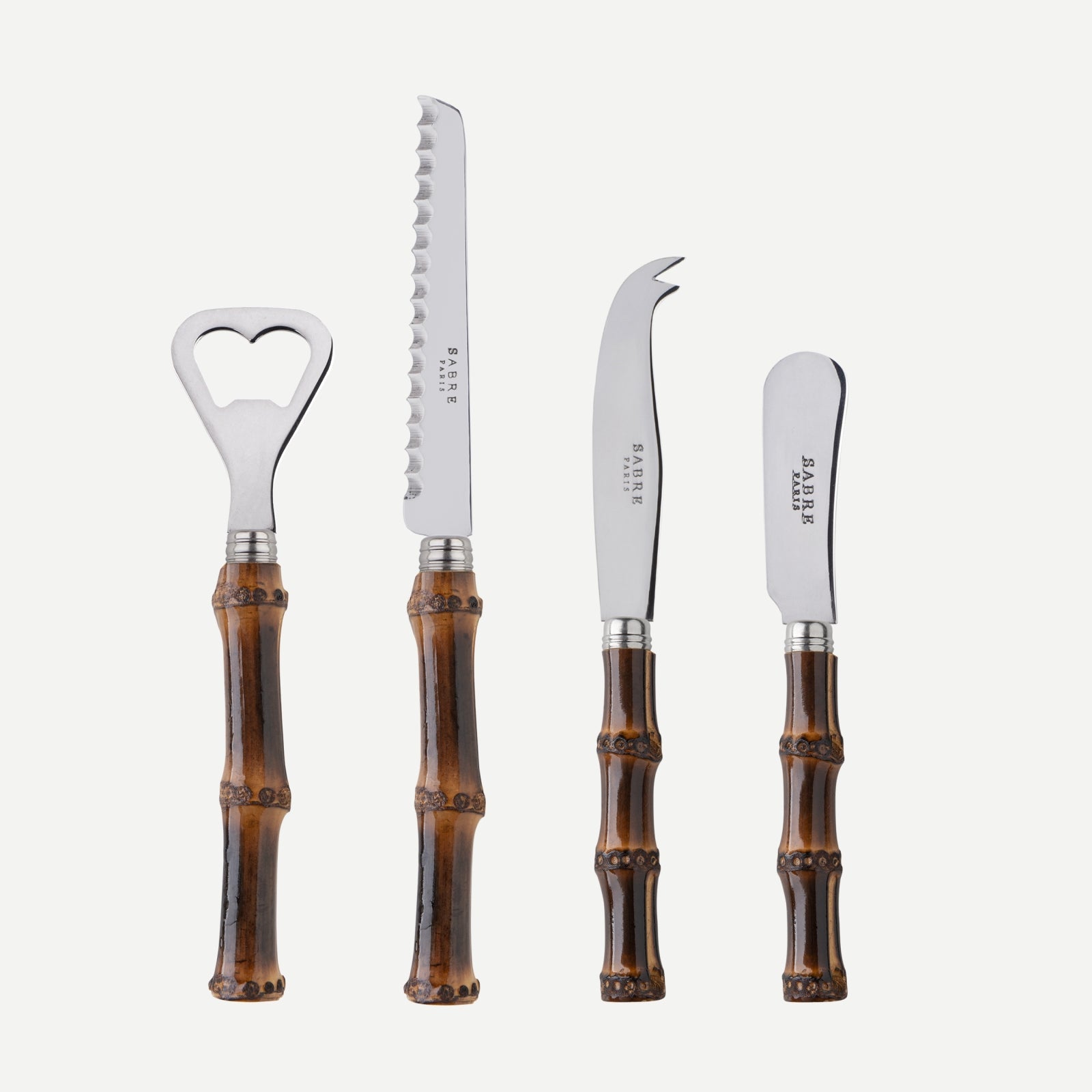 Dark bamboo Apertif Set