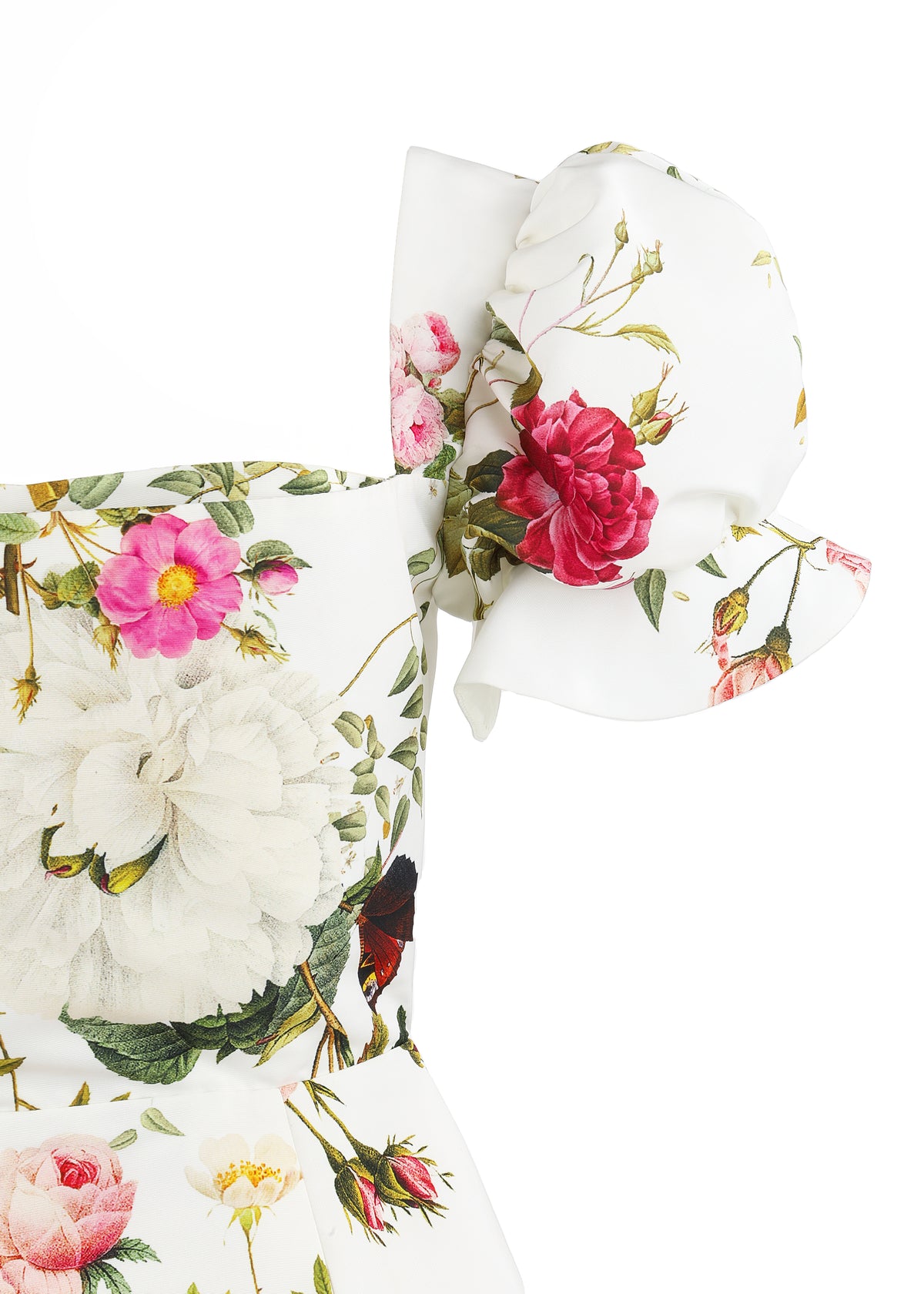 OTM Exclusive: Mini Dress in White Floral