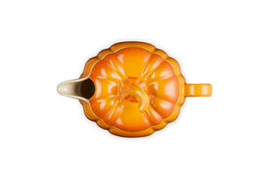 Le Creuset Pumpkin Gravy Boat, 14 oz., Persimmon