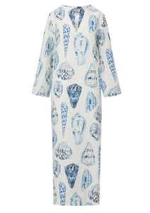 Chloe Caftan In Coquina