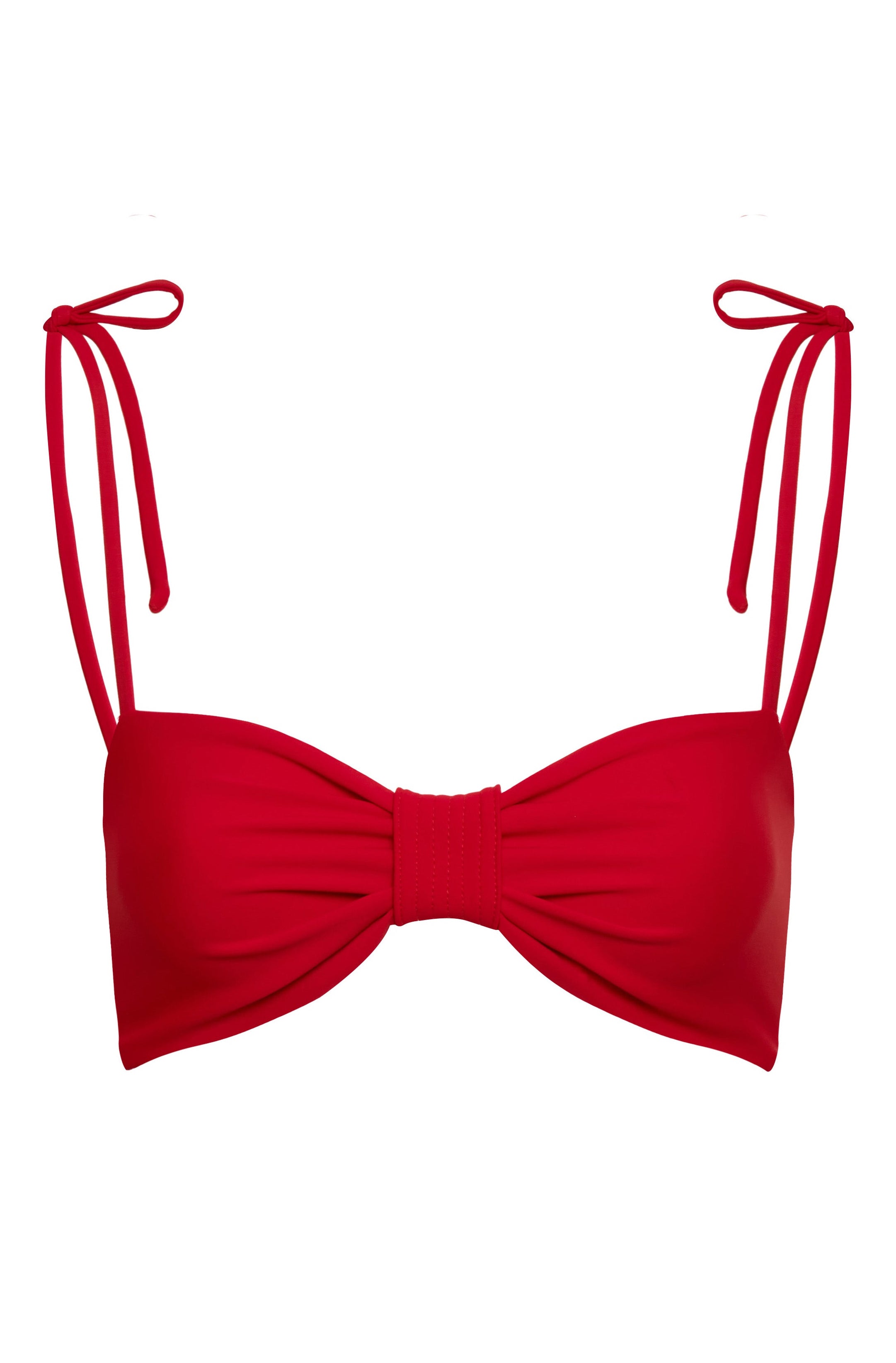 San Miguel Top in Red & Fuchsia