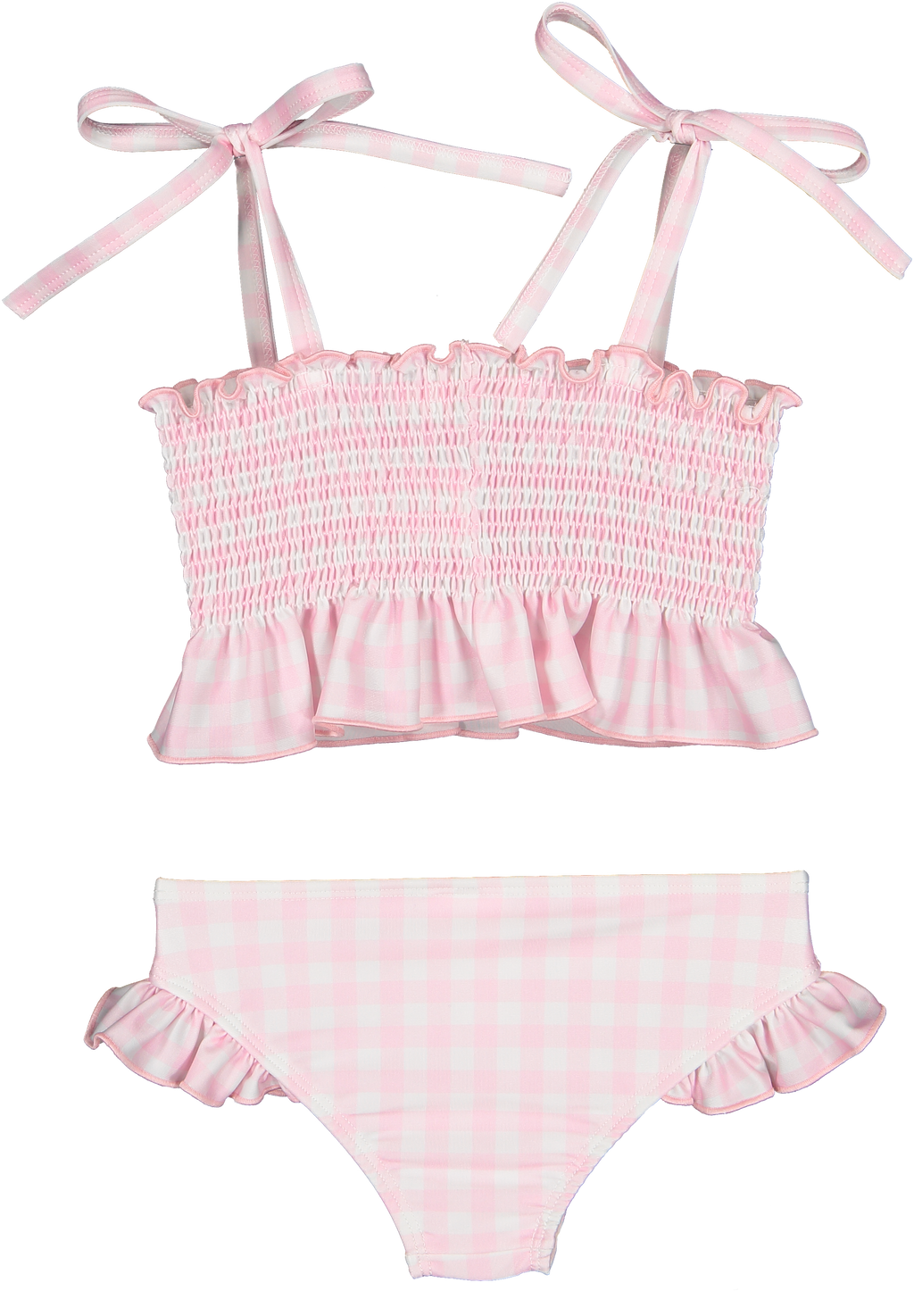 Gingham Pink Bikini