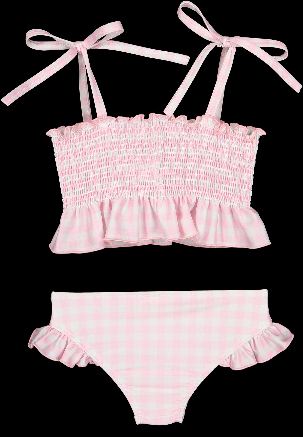 Gingham Pink Bikini