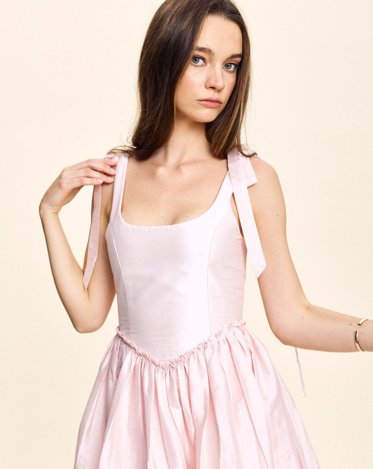 Marie Dress in Rosewater